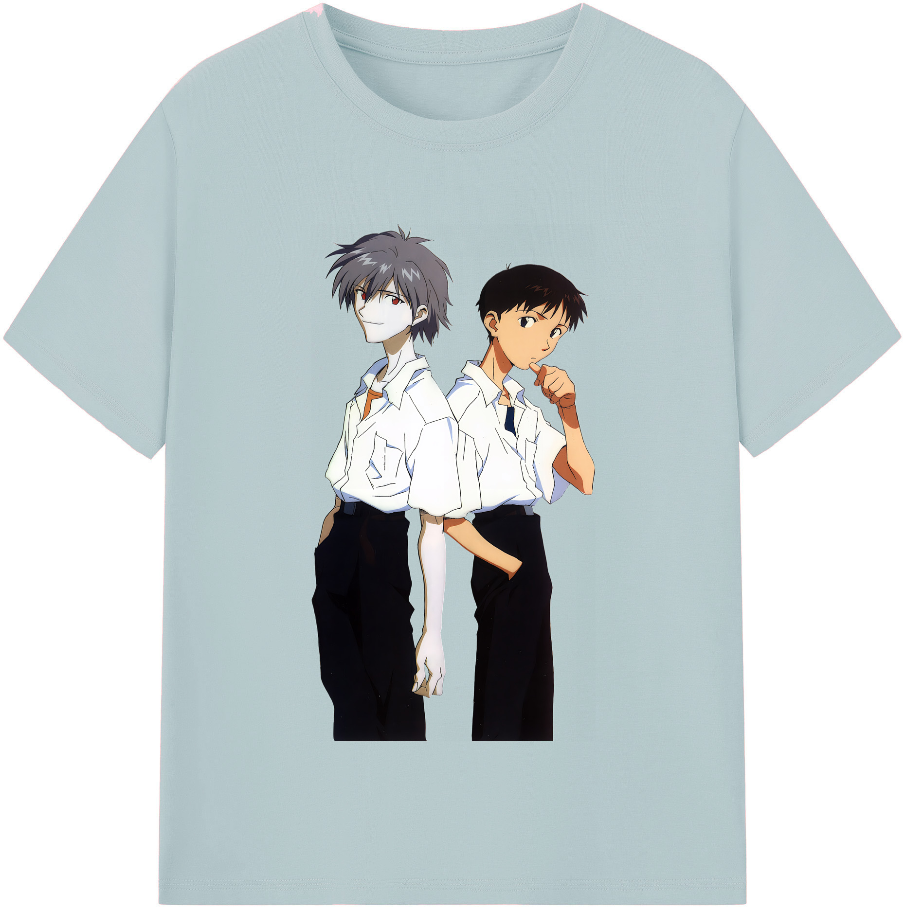 （画像用） EVA 新世紀エヴァンゲリオン 綿100％半袖Tシャツ（フロントプリント）